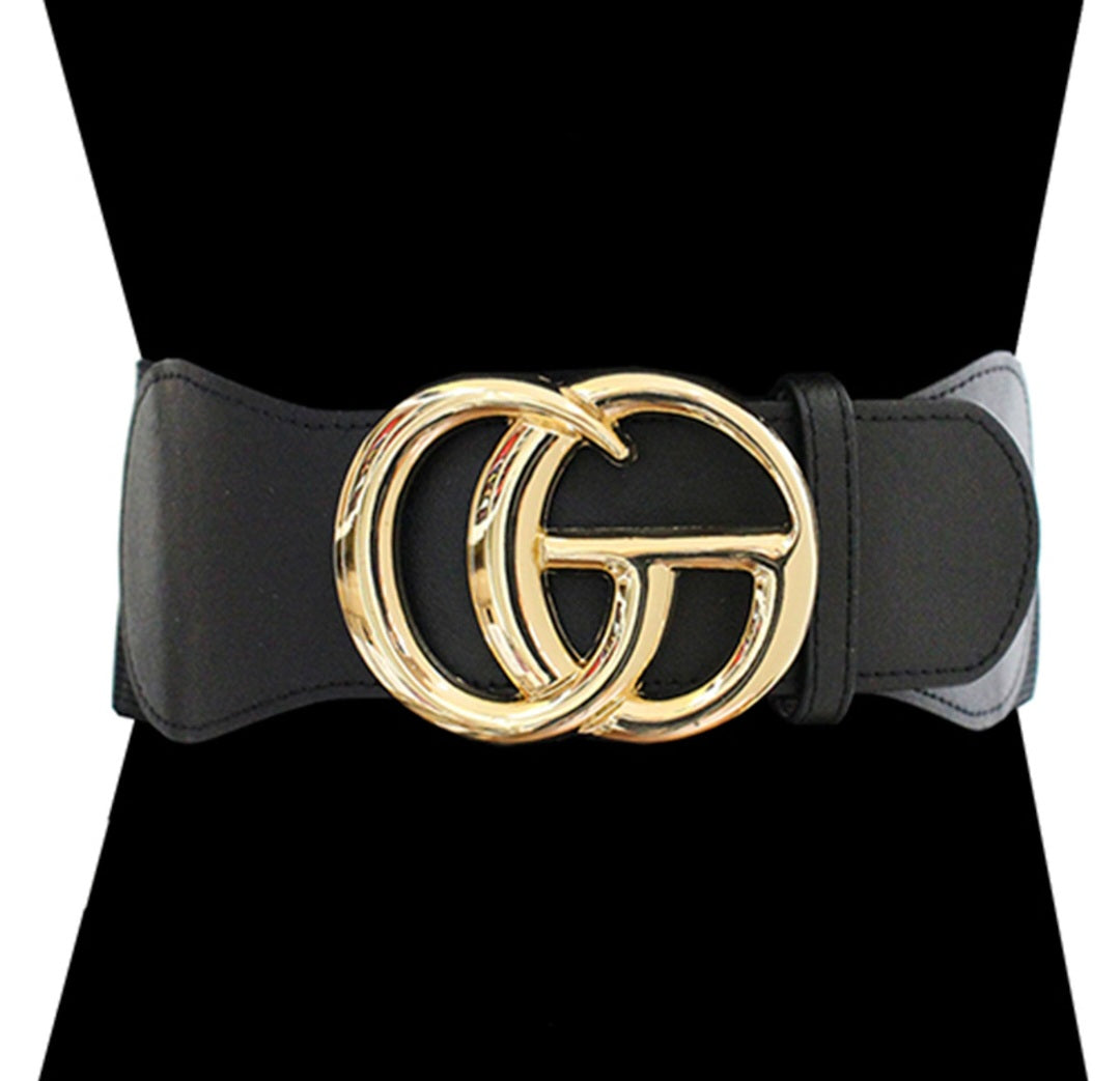 Fashion CG Wide Elastic Belt