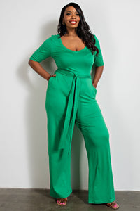 Keep It Calm Plus Size jumpsuit